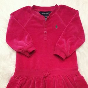 Ralph Lauren Velour Dress