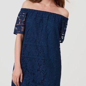 Loft Off-the-Shoulder Dress