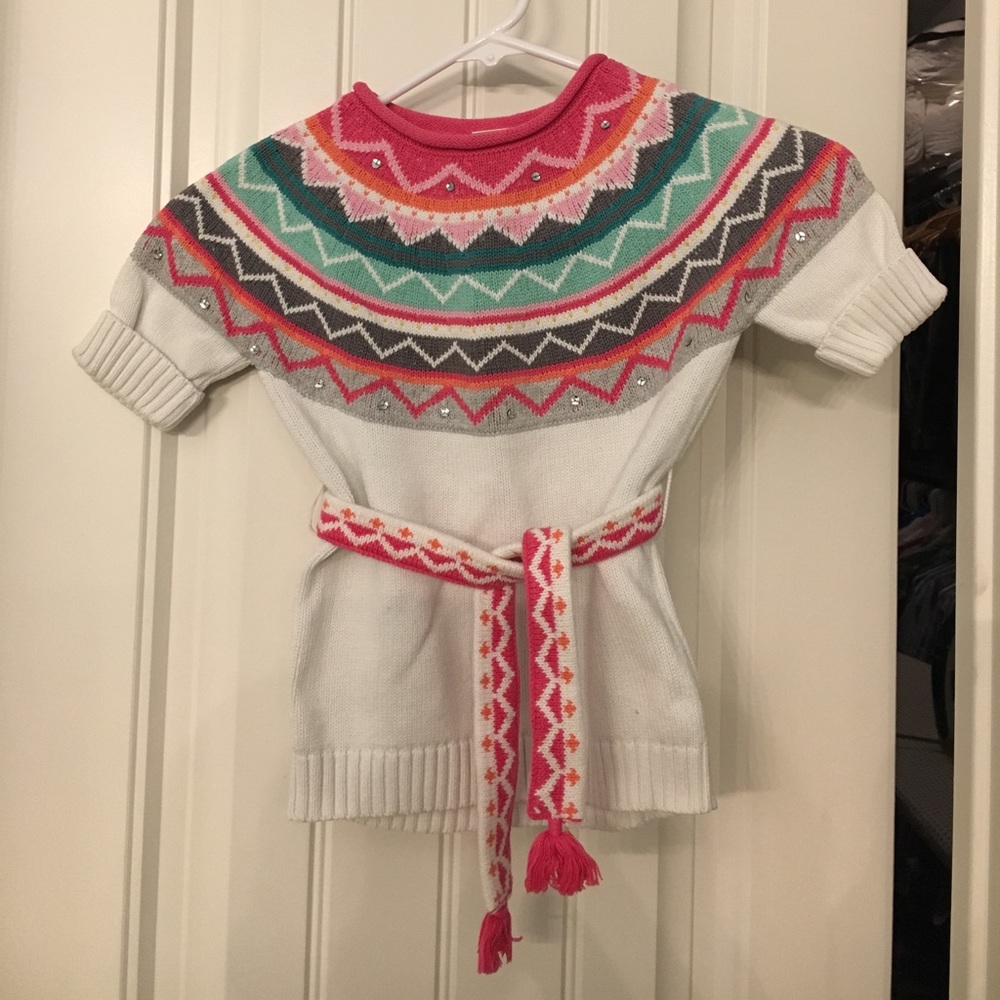 Gymboree belted sweater