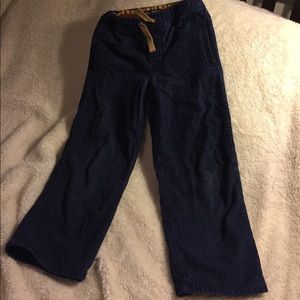 Mini boden navy blue cords size 6y.
