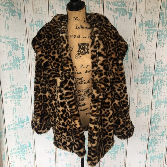 chicos leopard coat