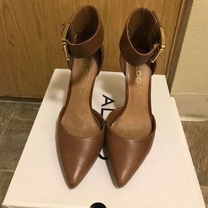 Camel colored ALDO heels