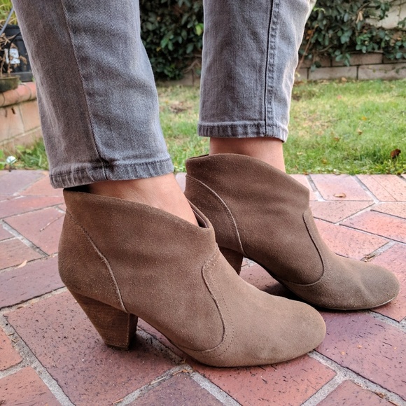 carlos suede booties