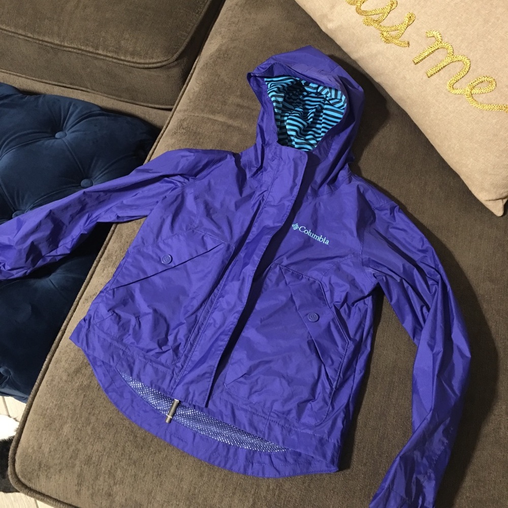 Girls XS Columbia Windbreaker