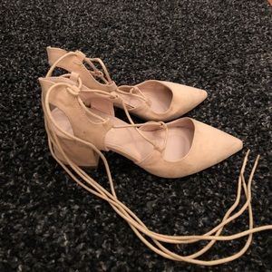 Forever 21 Lace Up Shoes