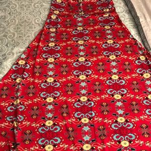 NWOT LuLaRoe maxi skirt