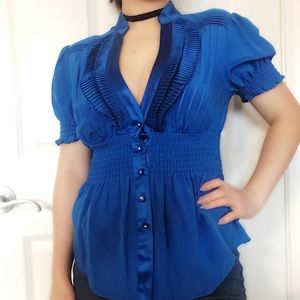 Blue blouse