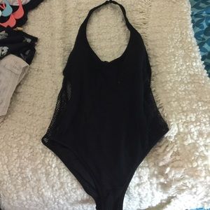 Open back One-Piece Swimsuit