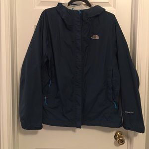Blue North Face Hyvent DT