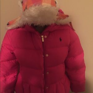 Girls polo coat