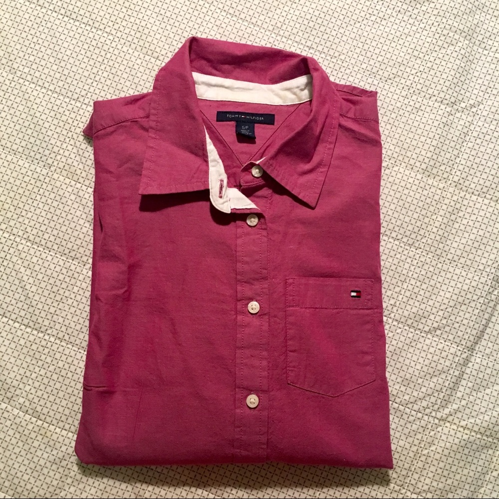 Hot Pink Tommy Hilfiger Blouse