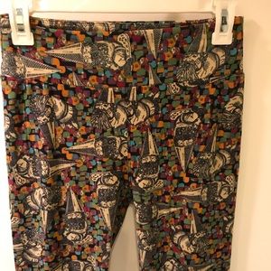 Gnome multicolored one size leggings!
