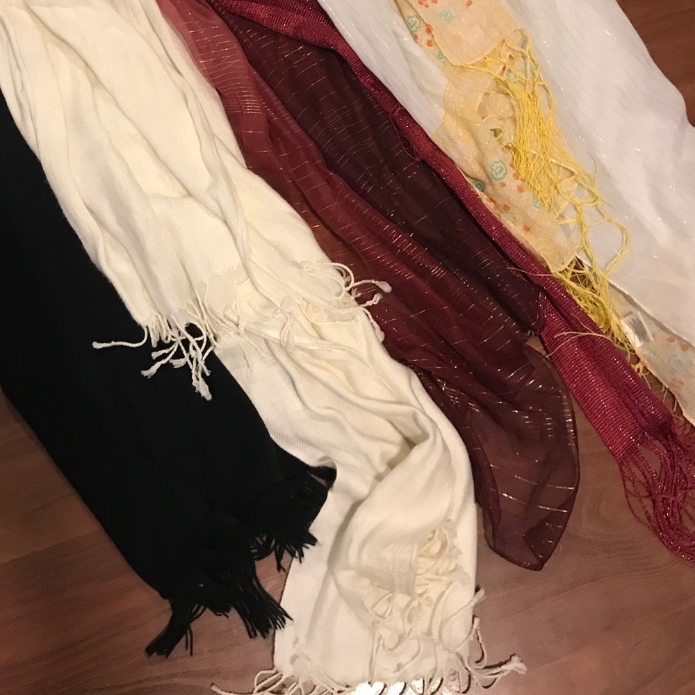 Lot of 5 Scarves! All for 1 price!