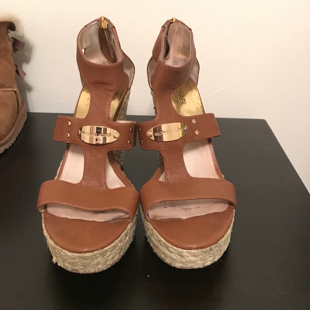 Michael Kors Espadrille Tan Sandals
