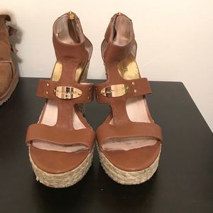 Michael Kors Espadrille Tan Sandals