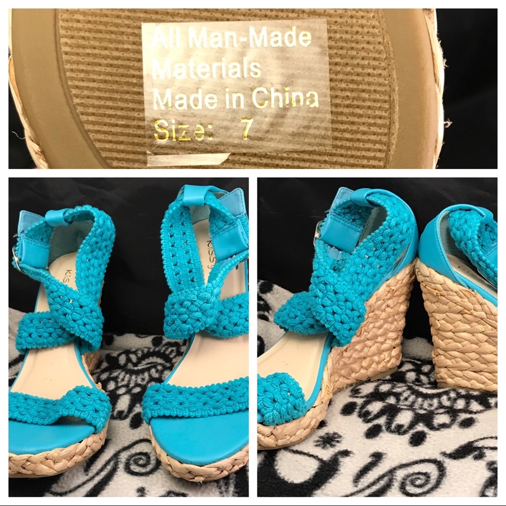 Kiss & Tell, Blue Wedges