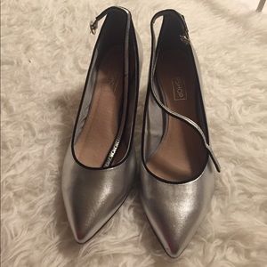 Topshop silver shoes