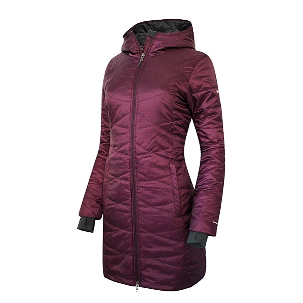 Women's Omni Heat Long Jacket Coat Puffer