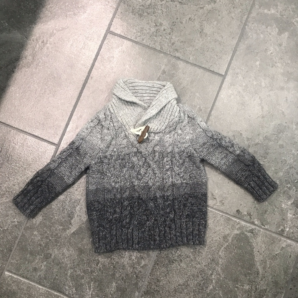 Toddler Baby Gap Gray Ombre Sweater