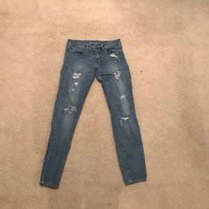 American Eagle Light Denim Stretch Jegging