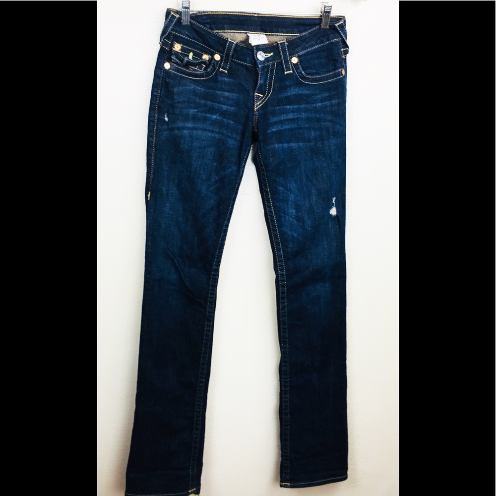 True religion jeans size 26 Distressed