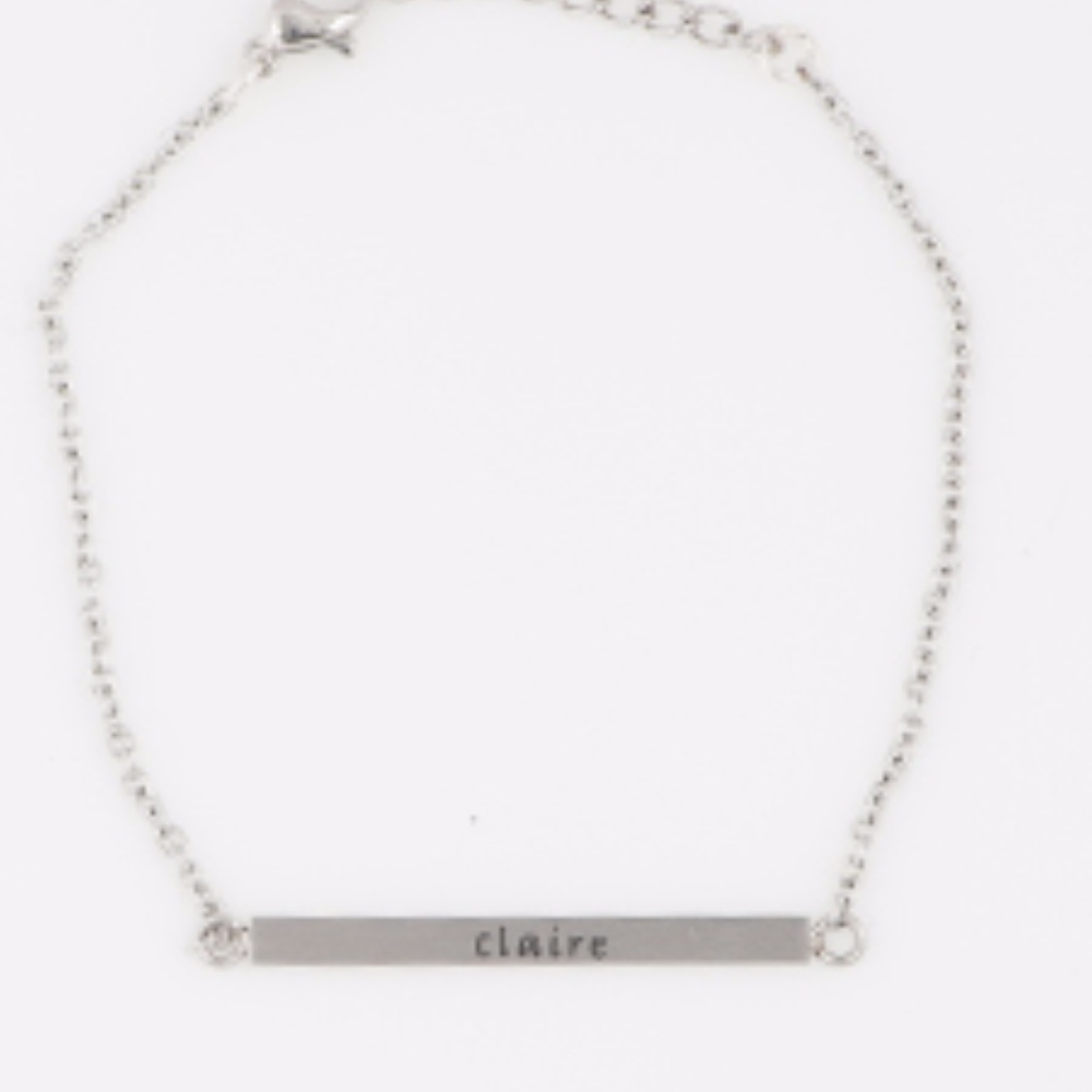 Bar Bracelet Matte Stainless