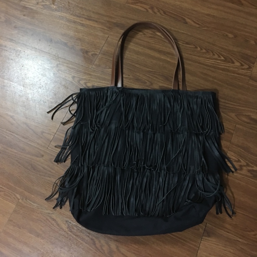 Fringe purse