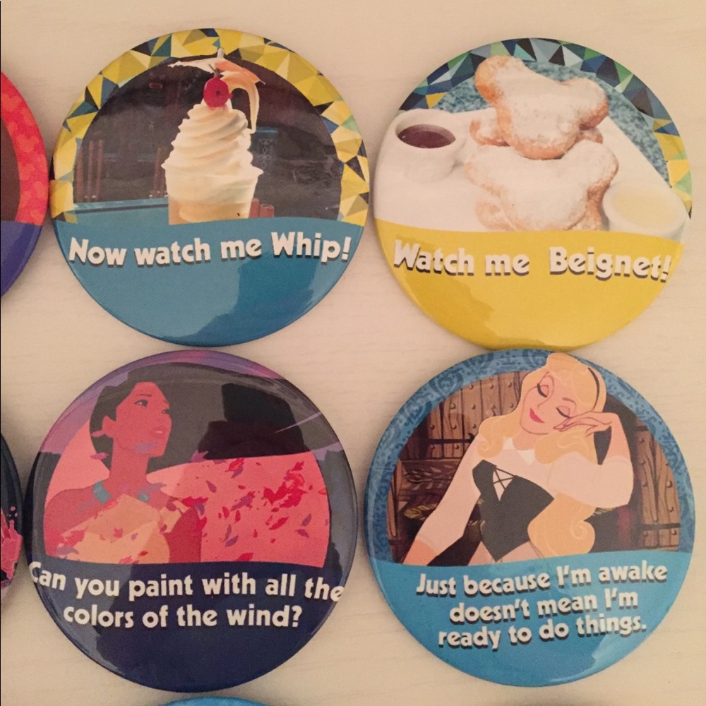 Disney Inspired Celebration Buttons - Assorted - Picture 3 of 6