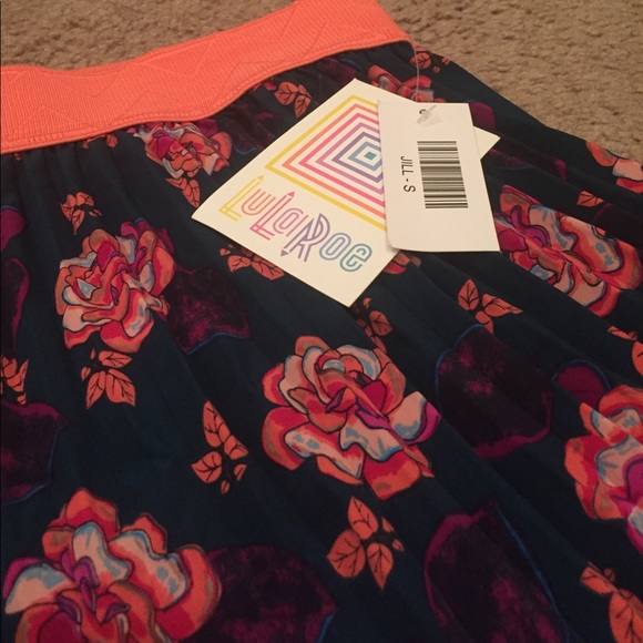 LuLaRoe Floral Jill Skirt - Picture 2 of 5