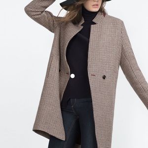 Tweed Zara Women's Coat Size XS