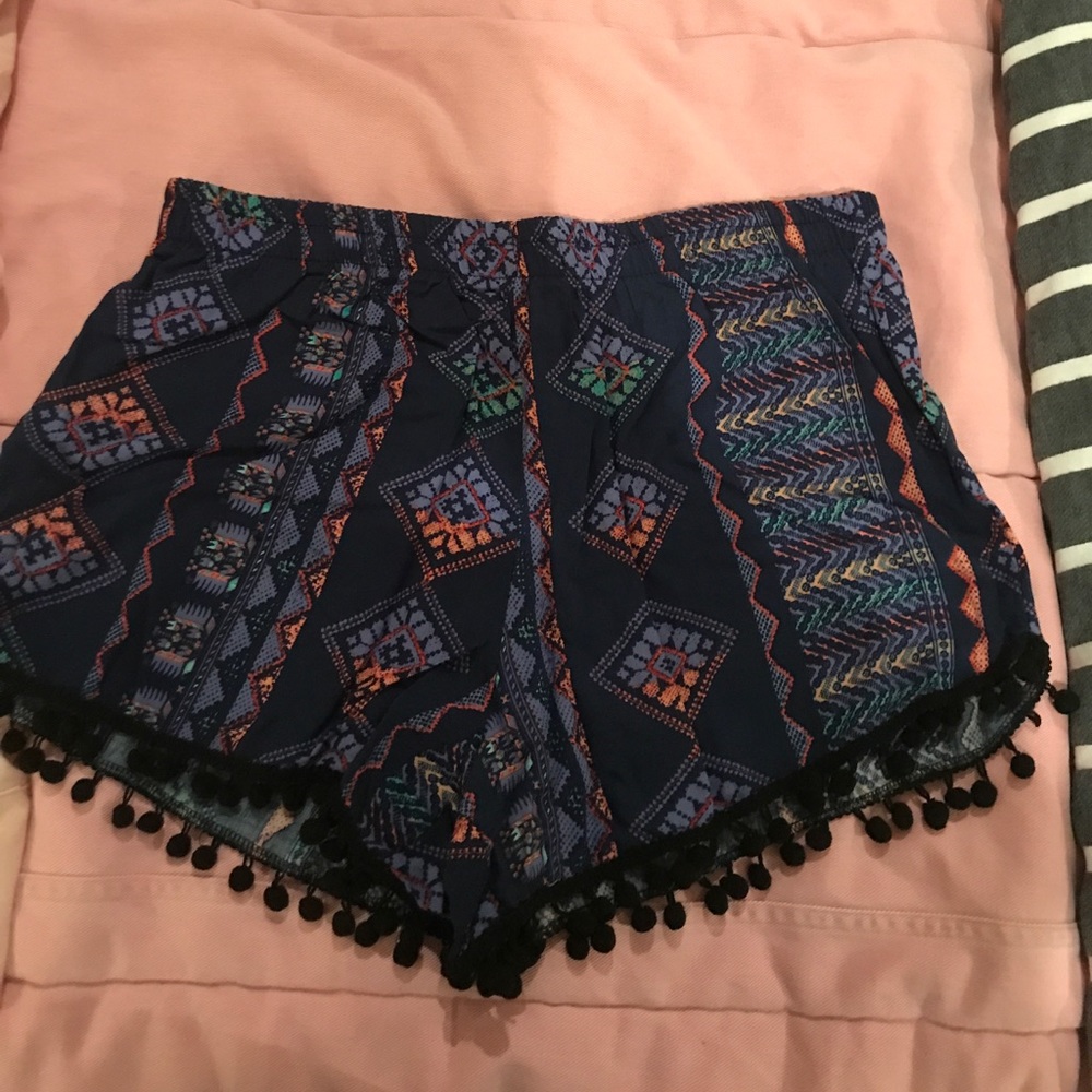 Charming Charlie High Waisted Cotton Shorts