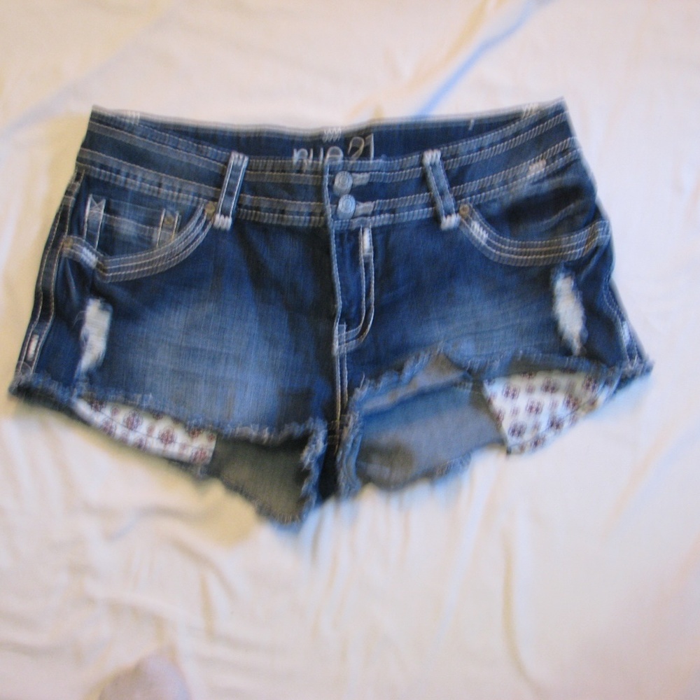 Rue21 Distressed Denim Shorts