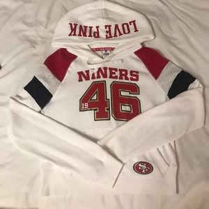 Victoria secret 49er PINK hoodie