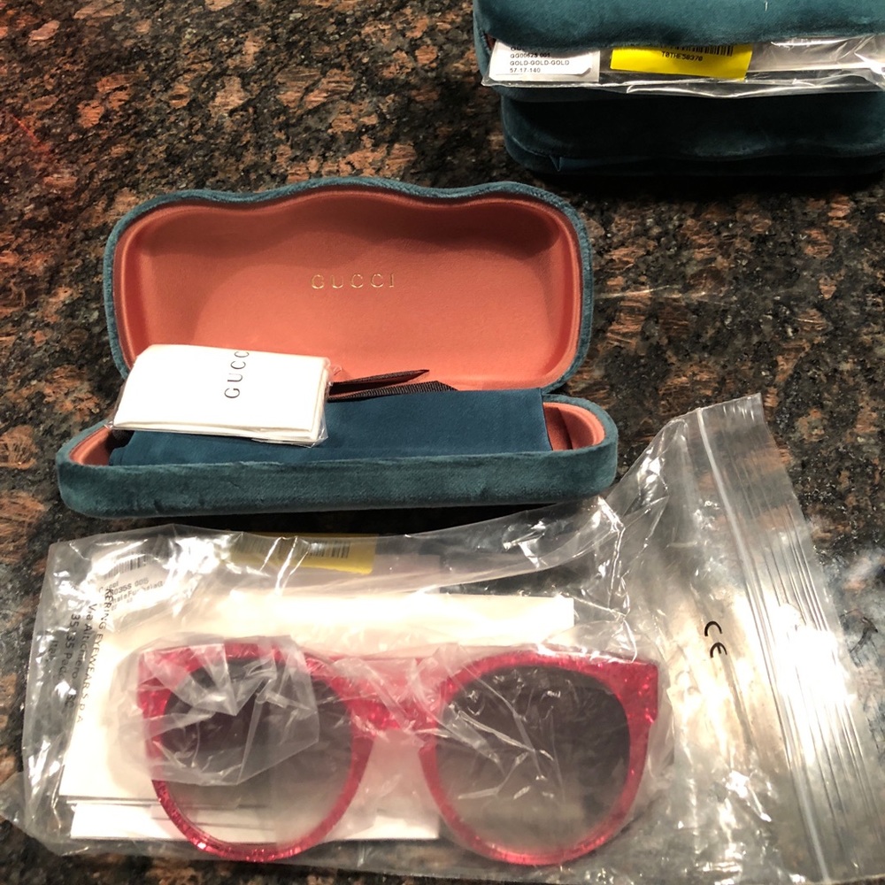 Brand new Pink Gucci sunglasses