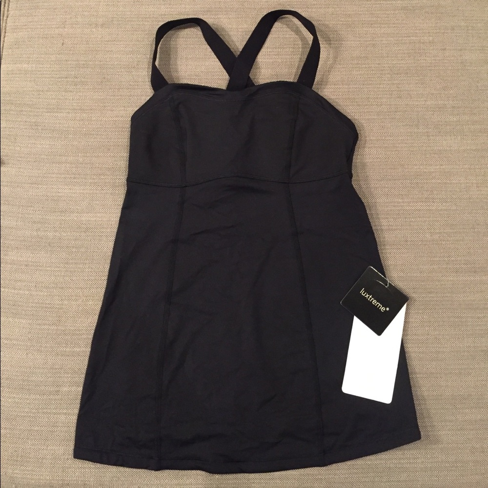 NWT! Lululemon Black Run: Catch Me Tank Size 4