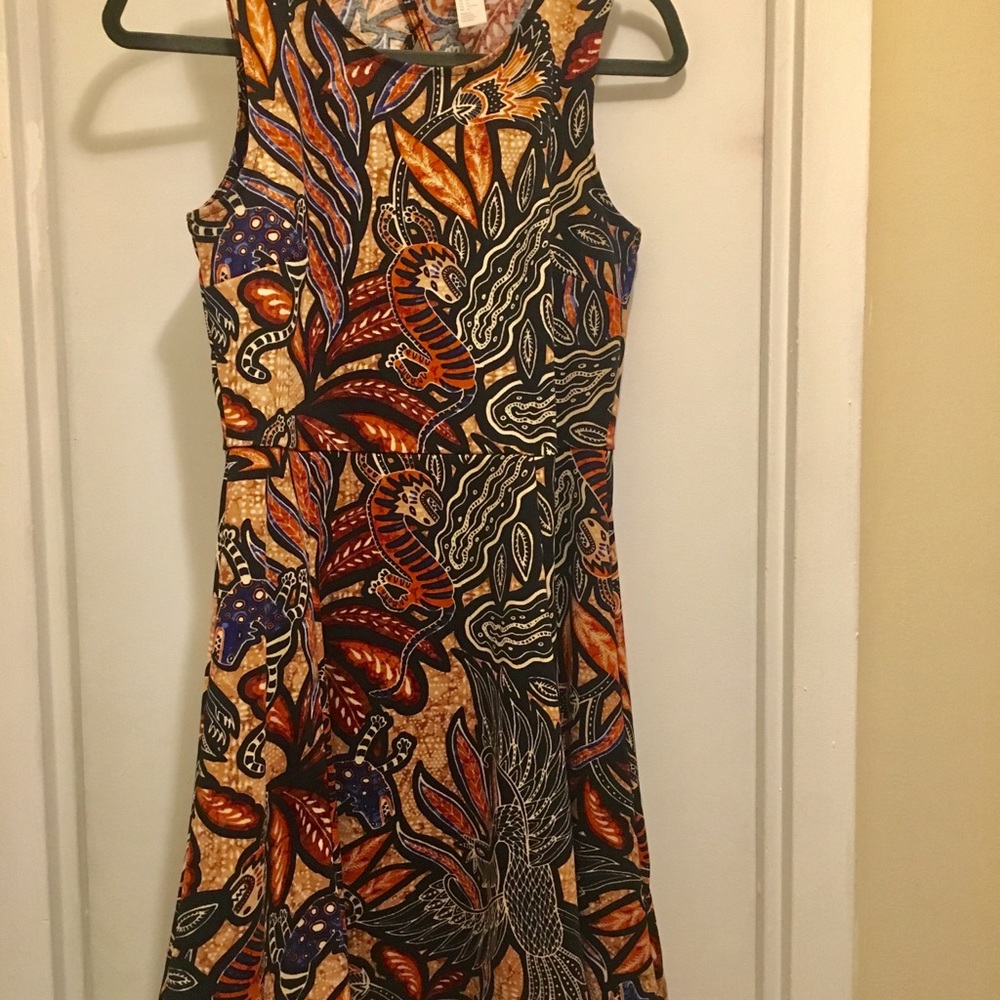 H&M leopard print dress
