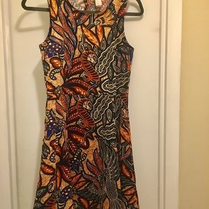 H&M leopard print dress