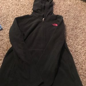 The north face zip up