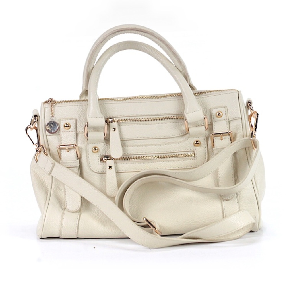Erica Anenberg white shoulder purse 👛