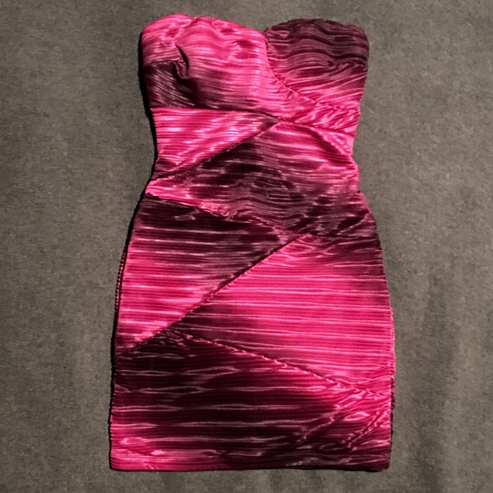 Arden B Pink/Purple Ombre Cocktail/Party Dress