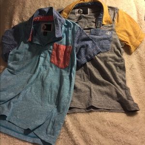 Volcom bundle of soft polo shirt size 6