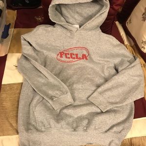 Gray thick hoody
