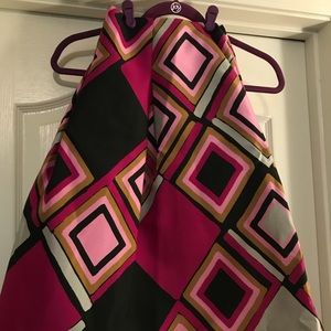 Pleated Multicolor Skirt