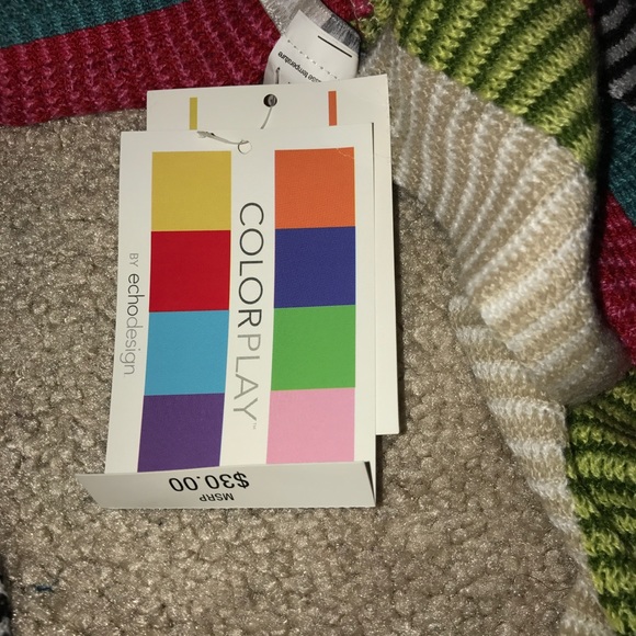 Colorful infinity scarf - Picture 3 of 3