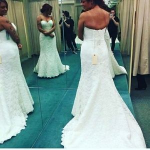 David's bridal Wedding dress