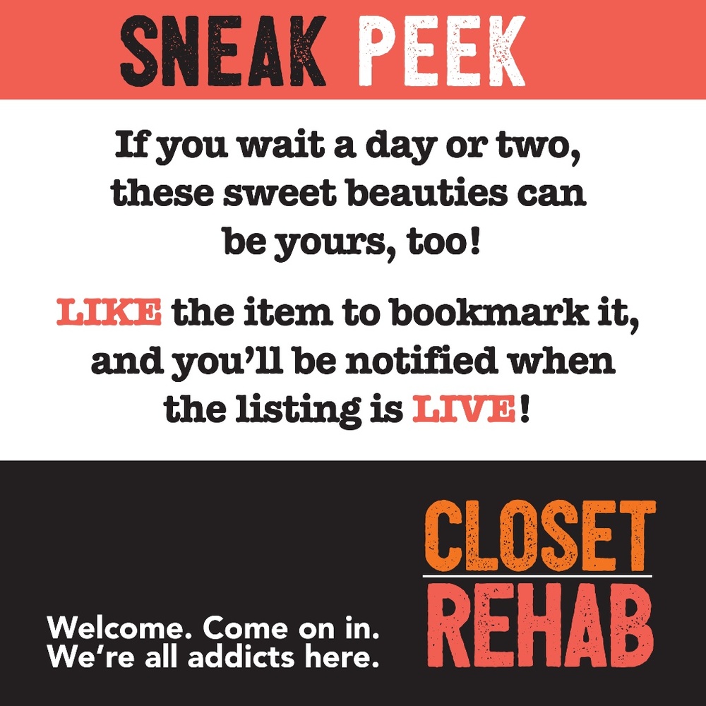 SNEAK PEEK! "LIKE" to Be Notified When Available!