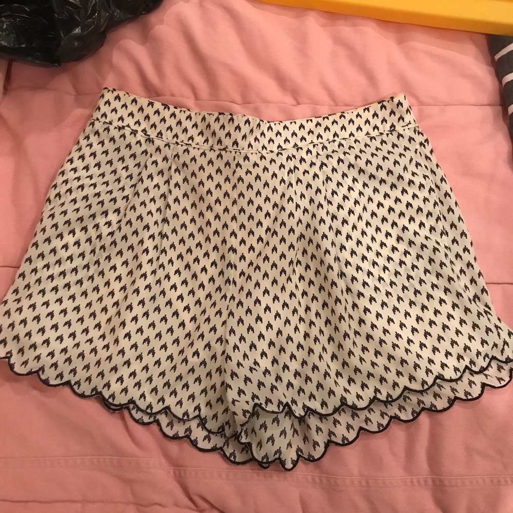Charming Charlie Flowy High Waisted Shorts