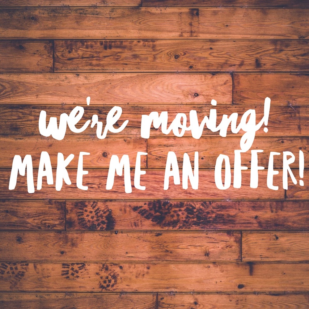 Feel free to make an offer!