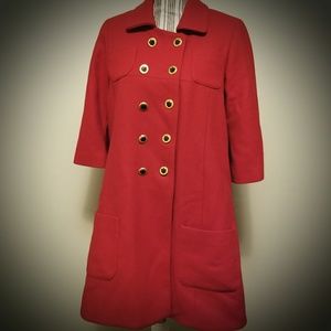 Anthropologie (Third Piece) double breasted coat