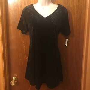 Black Velvet Pocket Tunic